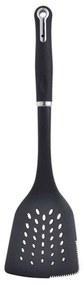 Σπάτουλα Μαγειρικής Τρυπητή Foodies BGMP-4586 35,3x9,5x4,5cm Black MasterPro Nylon