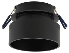 Χωνευτό Σποτ Φωτιστικό Οροφής 1xGU10 Φ8cm Shine Nowodvorski -11348-Μαύρο 11348
