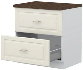 Επιδαπέδιο ντουλάπι Toscana R80-2M BOX - 80.00Χ60.00Χ88.00cm