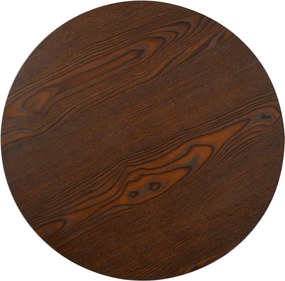 vidaXL Τραπέζι Bistro Σκούρο Καφέ 60 εκ. από MDF