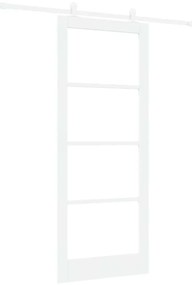 vidaXL Συρόμενη Πόρτα ORKDAL Λευκό 86 x 211 cm Ξύλο και μέταλλο