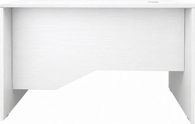 Γραφείο επαγγελματικό Venturo Megapap χρώμα λευκό 120x80x75εκ.