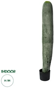 20126 GloboStar® Artificial Garden CARNEGIEA CACTUS 20126 Τεχνητό Διακοσμητικό Φυτό Κάκτος Σαγκουάρο Υ100cm