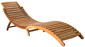 vidaXL Ξαπλώστρες 2 τεμ. από Μασίφ Ξύλο Ακακίας