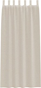 vidaXL Κουρτίνα βυσσινί 2 τμχ. Άμμος 225 x 140 εκ. Πολυεστέρας
