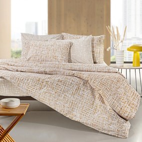 Σεντόνια Υπέρδιπλα (Σετ) Guy Laroche Code Caramel Μπεζ ΧΩΡΙΣ ΛΑΣΤΙΧΟ 240x265
