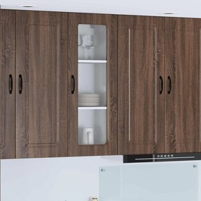 Ντουλάπα Κουζίνας με ράφι Καφέ δρυς 40 x 31 x 100 εκ.