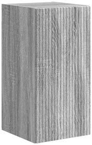 vidaXL 3 pcs Γκρίζο Σονομα