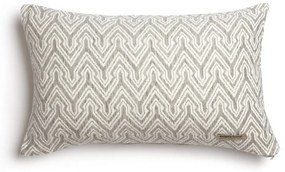 Μαξιλαροθήκη Διακοσμητική Tymfi Classic Grey-Sugar Aslanis Home 30X50 Βαμβάκι-Chenille