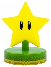 Φωτάκι Νυκτός Παιδικό Super Mario - Super Star PP6361NNV 10cm Yellow-Green Paladone