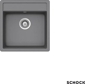 Schock Manhattan 30050 - Νεροχύτης Κουζίνας Γρανίτη 49x51 - Croma