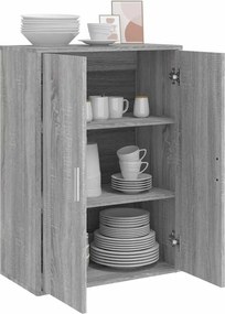 vidaXL Ντουλάπι Γκρι Sonoma 60x31x84 εκ. από Επεξεργασμένο Ξύλο
