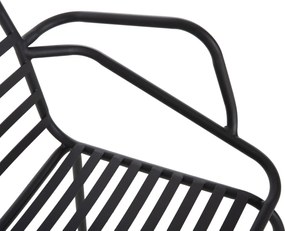 ΠΟΛΥΘΡΟΝΑ ΕΞ.ΧΩΡΟΥ FREE HM6045 ΜΕΤΑΛΛΙΚΗ ΜΑΥΡΗ 61x53x87Yεκ.