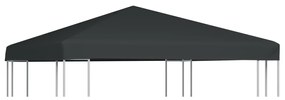 vidaXL Κάλυμμα για Κιόσκι Γκρι 3 x 3 μ. 310 γρ./μ²