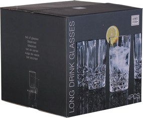 Ποτήρια Νερού 260ml (Σετ 4τμχ) K-M 332100080