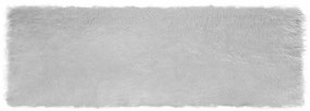 vidaXL Ψεύτικο Δέρμα Προβάτου Χαλί Tafalla Γκρι 80 x 250 cm