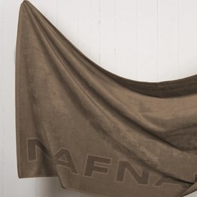 Πετσέτα Θαλάσσης (90x170) Naf-Naf Velour Taupe