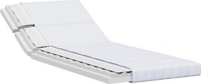 vidaXL Επεκτάσιμο Μαξιλάρι Φόρμας 80 x 200 cm Λευκό