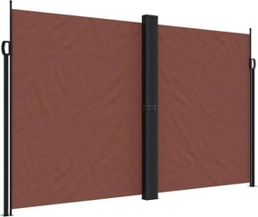 vidaXL Σκίαστρο Πλαϊνό Συρόμενο Καφέ 200 x 1200 εκ.