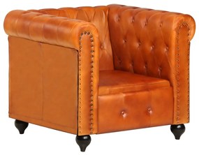 ΠΟΛΥΘΡΟΝΑ CHESTERFIELD ΤΑΜΠΑ ΑΠΟ ΓΝΗΣΙΟ ΔΕΡΜΑ 283754