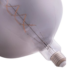 ΛΑΜΠΤΗΡΑΣ LED FILAMENT 8W E27 3000K SMOKE COLOR DIMMABLE HM4054.03 (1 Τεμμάχια)