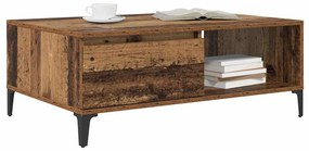 vidaXL Τραπεζάκι σαλονιού Παλαιό ξύλο 90 x 60 x 35 cm