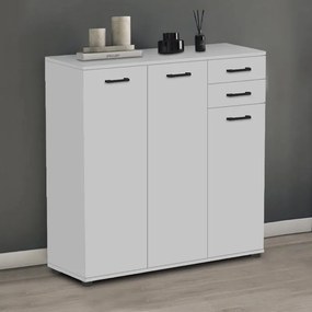 Παπουτσοθήκη - Ντουλάπι Polly Megapap χρώμα λευκό 108x35x108εκ.