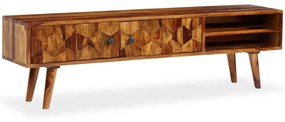 vidaXL Έπιπλο Τηλεόρασης 140 x 30 x 40 εκ. από Μασίφ Ξύλο Ακακίας