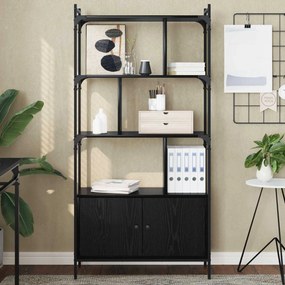 vidaXL Βιβλιοθήκη 76,5 x 30 x 154,5 εκ Επεξεργασμένο ξύλο