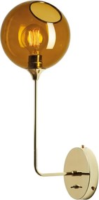 Απλίκα Τοίχου Ballroom The Wall Ø25cm Μελί και Χρυσό
