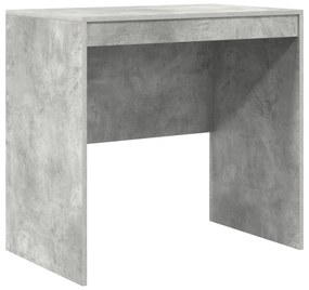 vidaXL Γκρι Γραφείο Σκυροδέματος 80x50x76 εκ. από μοριοσανίδα
