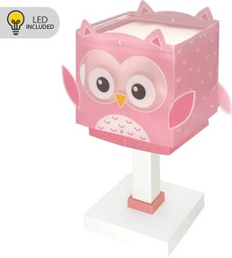 Little Pink Owl επιτραπέζιο φωτιστικό (64481Ν)