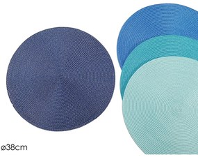 Σουπλά Πολύχρωμο Υφασμάτινο Φ38cm Σε 4 Χρώματα