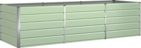 vidaXL Γλάστρα Παστέλ Πράσινο 290 x 100 x 75 εκ Επικαλυμμένος Χάλυβας