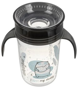 Ποτήρι Εκπαιδευτικό 240ml Akuku Black A0671