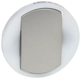 Πλακίδιο Διακόπτη με Φωτεινό Δακτύλιο Titanium Celiane 065104 Legrand-65104-Τιτάνιο 065104