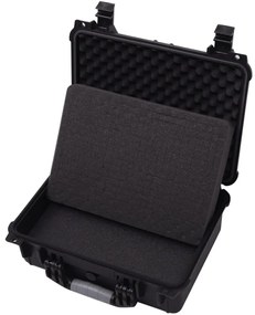 vidaXL Βαλίτσα Εξοπλισμού Προστατευτική Μαύρη 40,6 x 33 x 17,4 εκ.