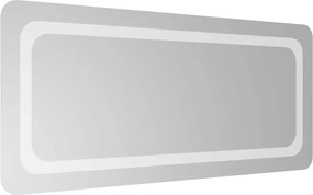 vidaXL Καθρέφτης Μπάνιου με LED 90x40 εκ.