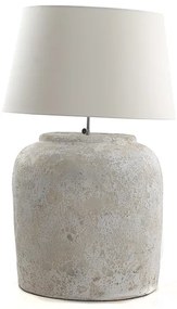 Κεραμικό Επιτραπέζιο Φωτιστικό Zimp White Classic (40x40x45) Soulworks 0630001