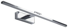 Φωτιστικό Τοίχου - Απλίκα Ellis 60445 Led 12W 60x16x6cm Silver GloboStar Aluminium