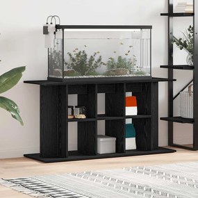 vidaXL Βάση Ενυδρείου Μαύρη Δρυς 120x40x60 εκ. από Τεχνητό Ξύλο