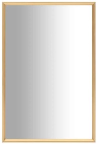 vidaXL Καθρέφτης Χρυσός 60 x 40 εκ.