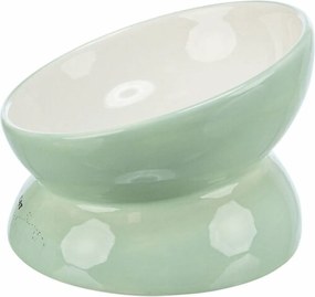 Ταΐστρα σκύλων Trixie Λευκό Πράσινο Ø 13 cm 150 ml