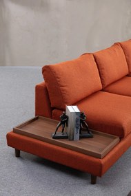 Γωνιακός Καναπές Πορτοκαλί NEW TULIP 314x95x76