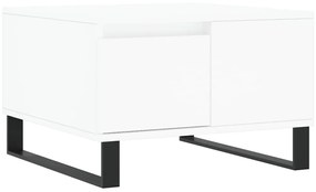 vidaXL Τραπεζάκι Σαλονιού Λευκό 55x55x36,5 εκ. από Επεξεργασμένο Ξύλο