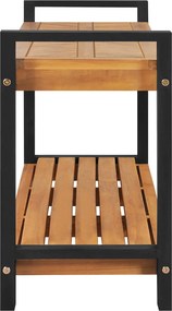 vidaXL Παγκάκι 120 εκ. από Μασίφ Ξύλο Teak
