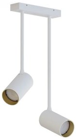 Κρεμαστό Φωτιστικό Οροφής GU10 10W IP20 Mono Long Nowodvorski-7672-Λευκό-Χρυσό 7672