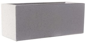 Κασπώ Πήλινο Stone B-3170-8 60x30x30cm Grey Supergreens Clay
