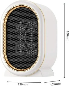 Αερόθερμο Δωματίου Δαπέδου 1200W - Άσπρο