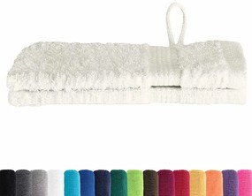 vidaXL Πετσέτα Επισκεπτών SOLUND Κρεμ 550 gsm